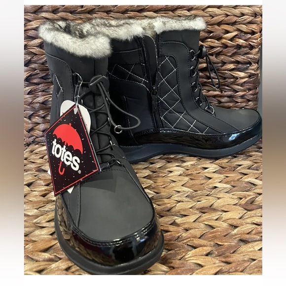 Women’s Totes Thermo Lite Boots Size 8. NWT - Picture 3 of 7